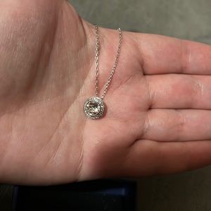 Cubic zirconium necklace